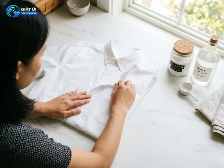 Mẹo bảo quản quần áo trắng